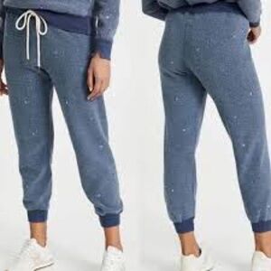 NWT The Great. Sherpa Sweatpants Vintage Blue Floral